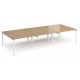 Adapt 6 Person Bench Desk | 1600mm Deep